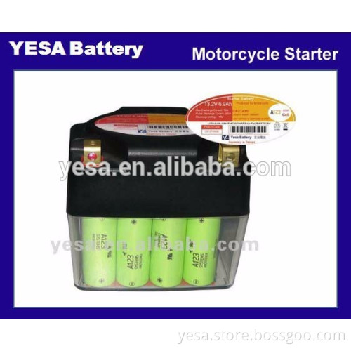 12V 4.6AH Motorcycle LiFePo4 Battery Pack A123 Cells 4S2P 26650 14.6v 13.2v 12v Motorcycle battery